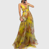 Caroline | Floral Maxi Dress