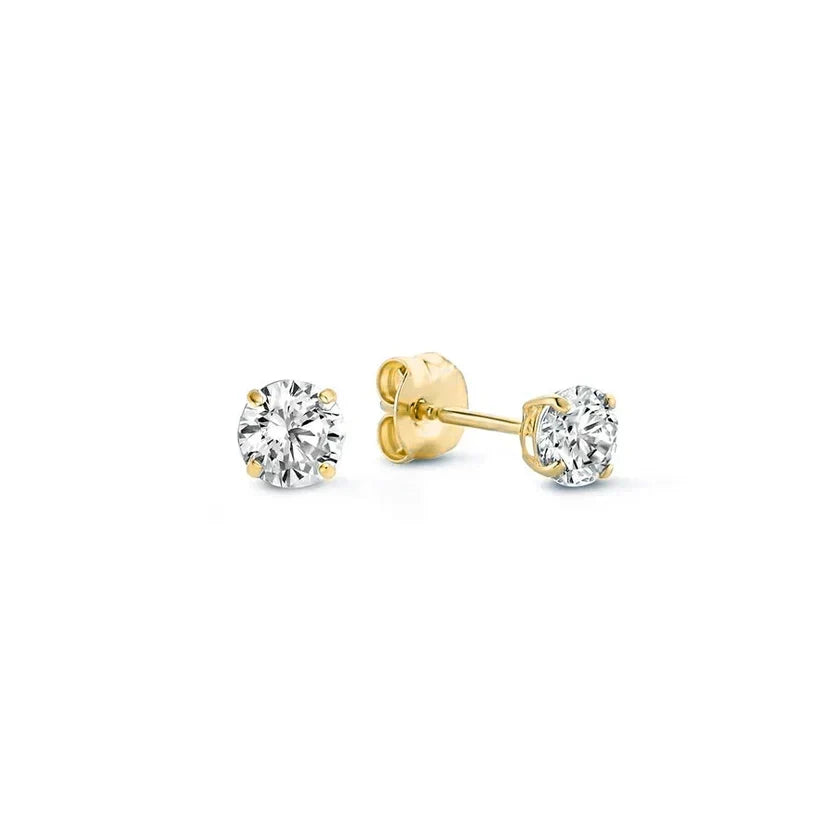 Moon-Shaped Drop Earrings