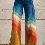 Agnès | Natural Pattern Trousers