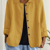 Harlow | Relaxed Button-Front Shirt Jacket