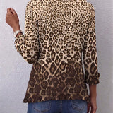 Abigail | Ruffled Leopard Jacket