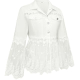 Addison | Jacket with Lace Inserts