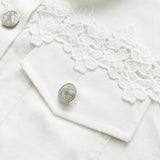 Addison | Jacket with Lace Inserts