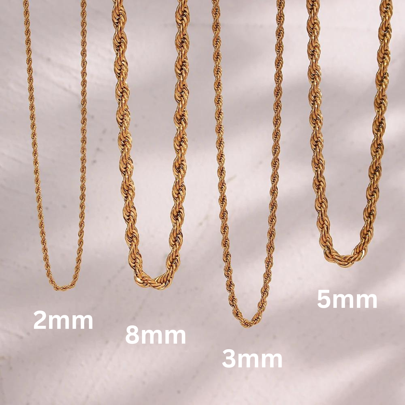 Hélène – Gold Necklace with Punctuated Decoration