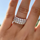 Elise – Double Band Diamond Ring