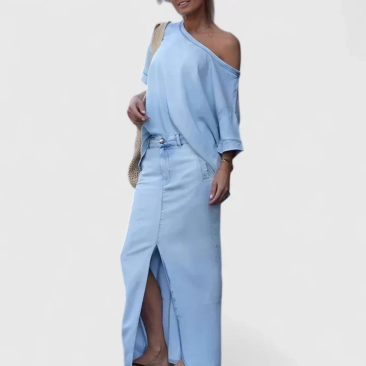 Fleur | Elegant Maxi Skirt